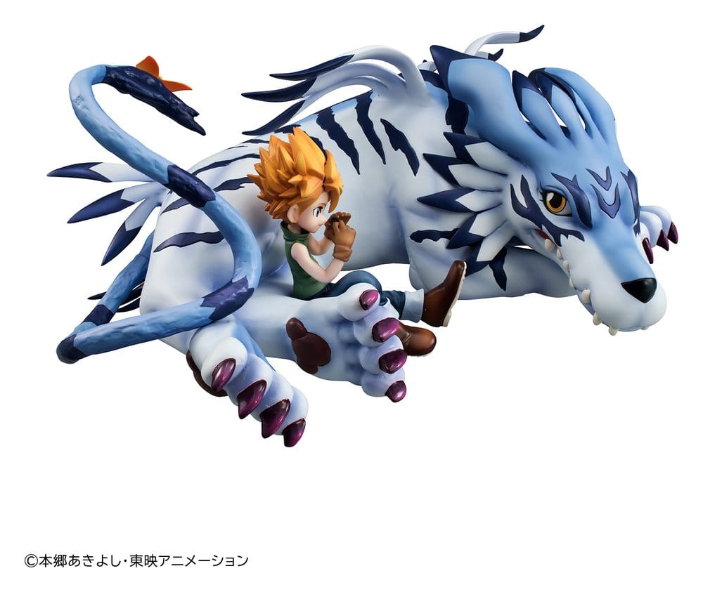 Digimon Adventure figurine PVC G.E.M. Series Garurumon & Ishida Yamato 25 cm (Repeat)