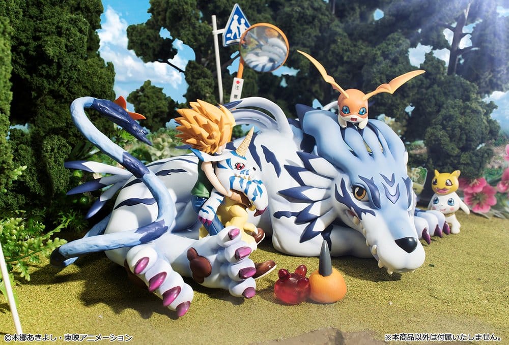 Digimon Adventure figurine PVC G.E.M. Series Garurumon & Ishida Yamato 25 cm (Repeat)