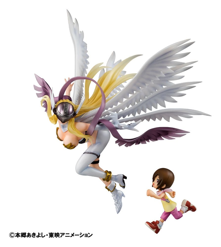 Digimon Adventure Precious G.E.M. Series statuette PVC Angewomon & Hikari Yagami 22 cm