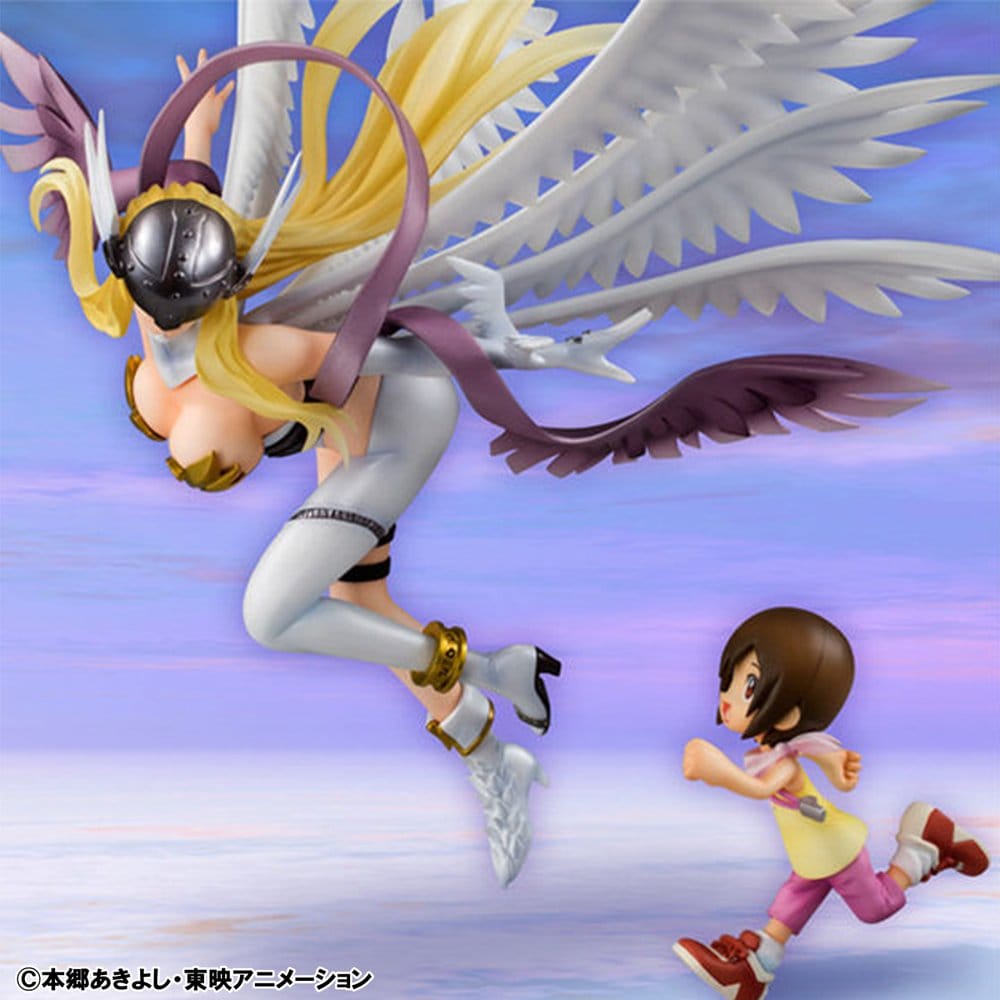 Digimon Adventure Precious G.E.M. Series statuette PVC Angewomon & Hikari Yagami 22 cm