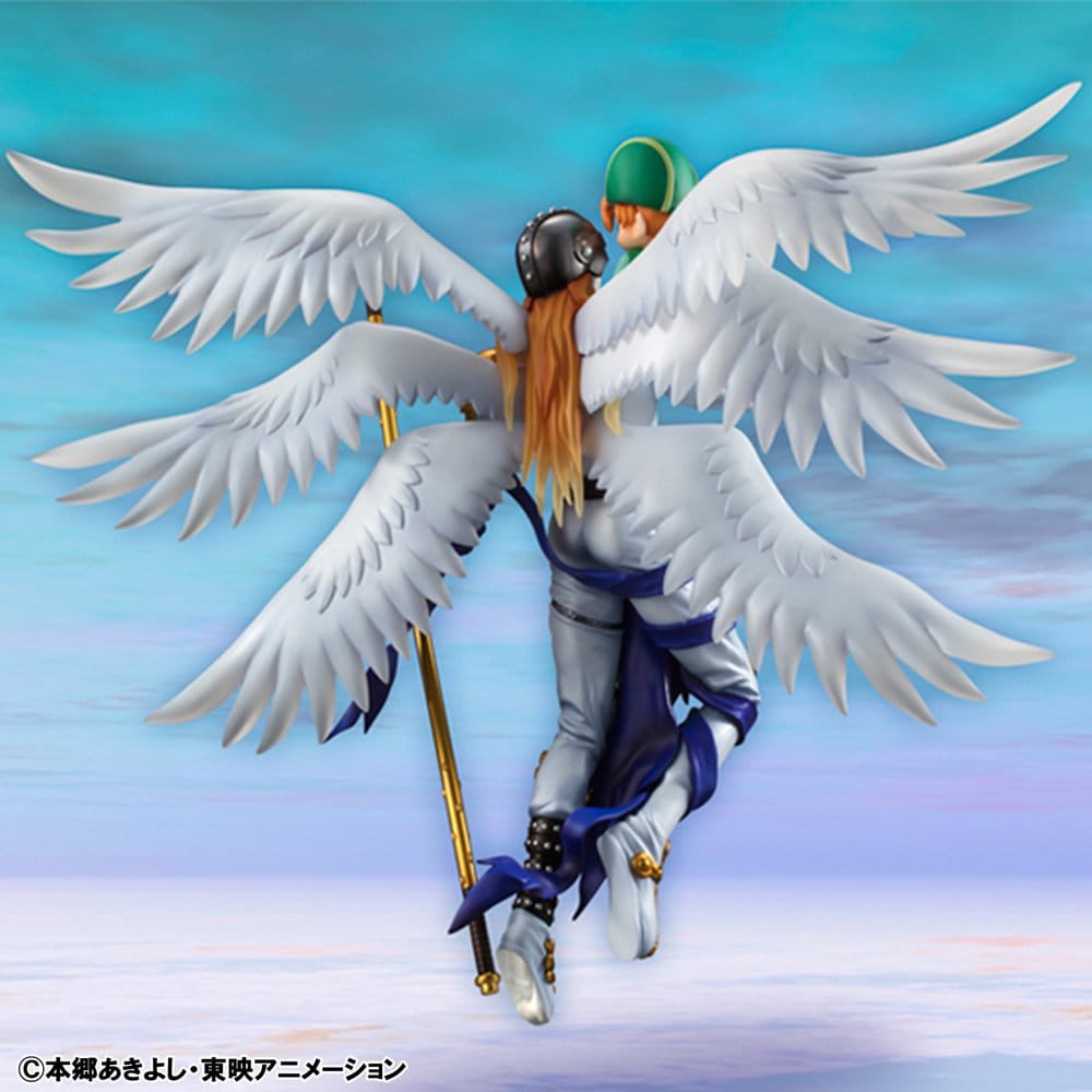 Digimon Adventure G.E.M. Series figurine PVC Angemon & Takeru Takaishi 22 cm (Repeat)