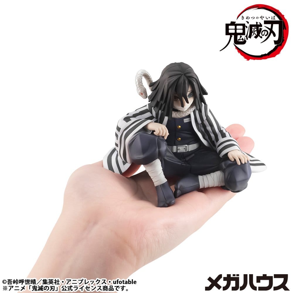 Demon Slayer Kimetsu no Yaiba statuette PVC G.E.M. Iguro-san Palm Size 7 cm