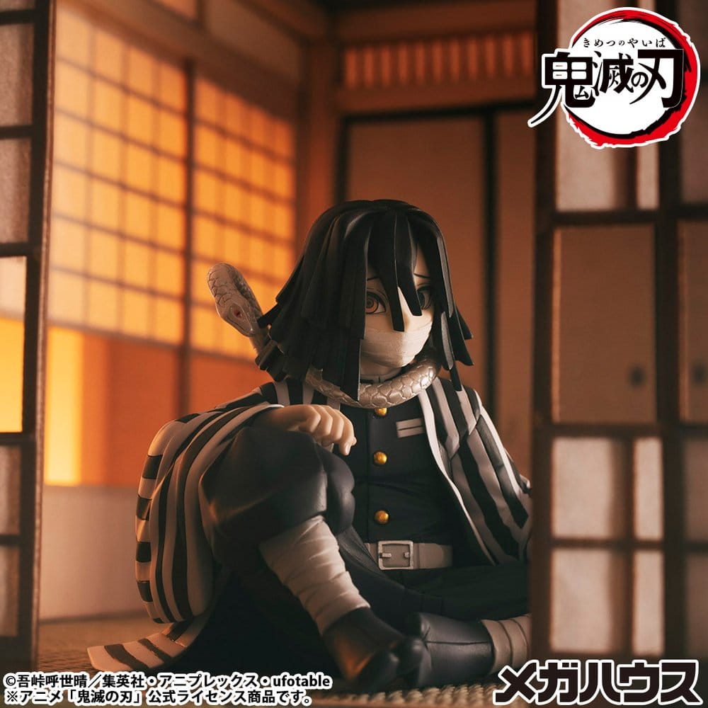 Demon Slayer Kimetsu no Yaiba statuette PVC G.E.M. Iguro-san Palm Size 7 cm