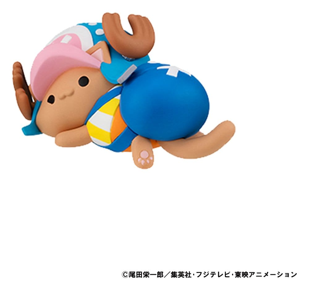 One Piece Mega Cat Project assortiment trading figures Egghead NyanPieceNyan! Stickie! 3 cm (8)