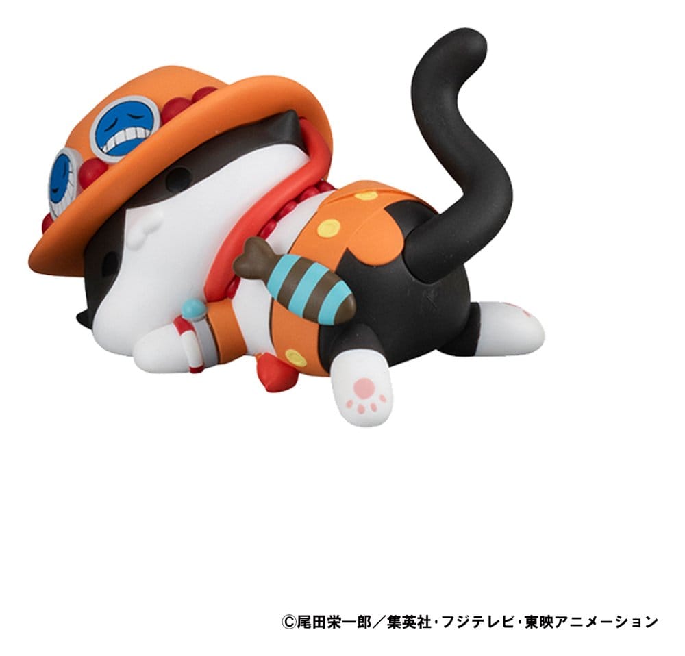 One Piece Mega Cat Project assortiment trading figures Egghead NyanPieceNyan! Stickie! 3 cm (8)