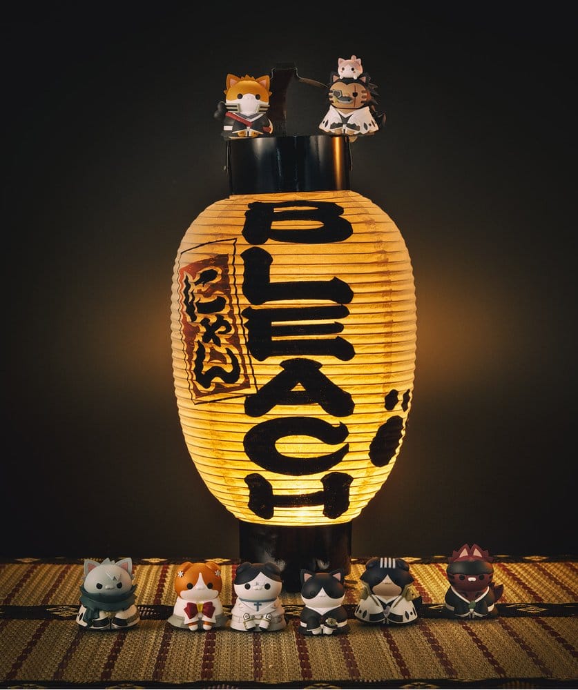 Bleach Mega Cat Project mini-figurines 3 cm Thousand-Year Blood War Bleach Nyan assortiment boîte-mystère (8) (Repeat)
