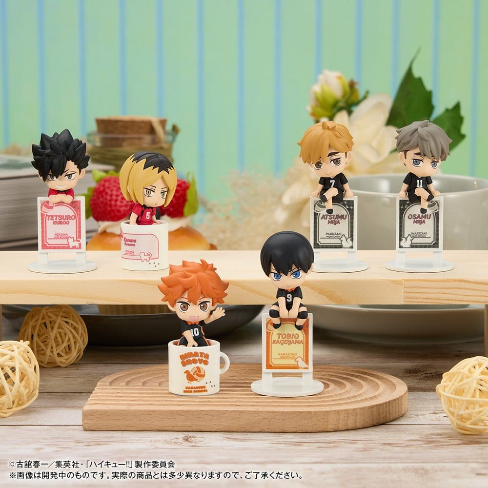 Haikyu!! Ochatomo Series assortiment boîte-mystère trading figures 4 cm (6)