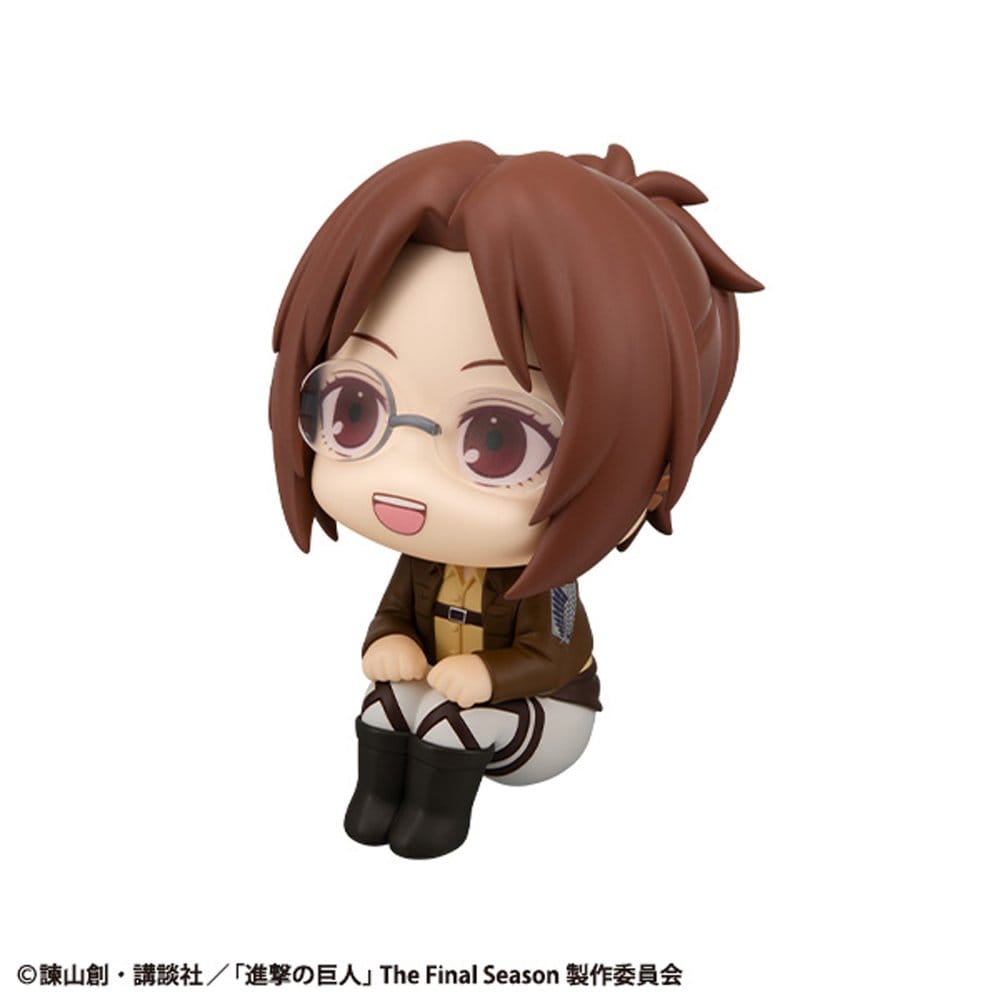 Attack on Titan statuetten PVC Look Up Hange Zoe & Erwin Smith (with gift) 11 cm