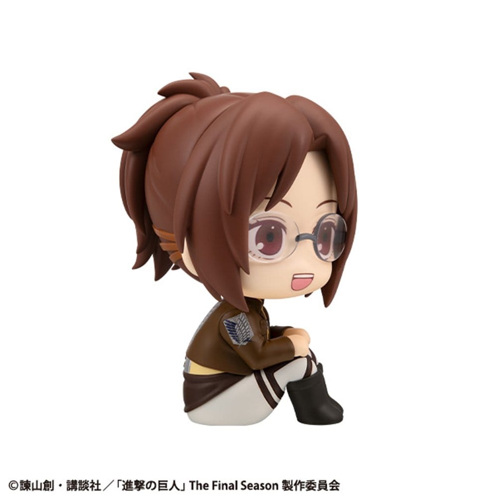 Attack on Titan statuetten PVC Look Up Hange Zoe & Erwin Smith (with gift) 11 cm