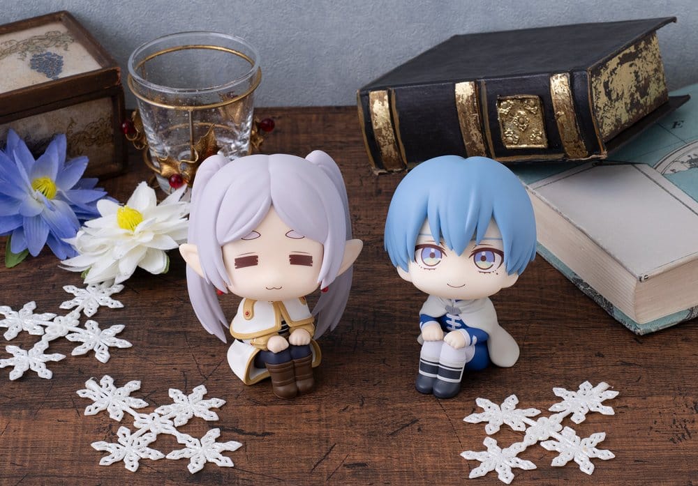 Frieren: Beyond Journey's End statuetten PVC Look Up Droopy Face Ver. & Himmel 11 cm (with gift)
