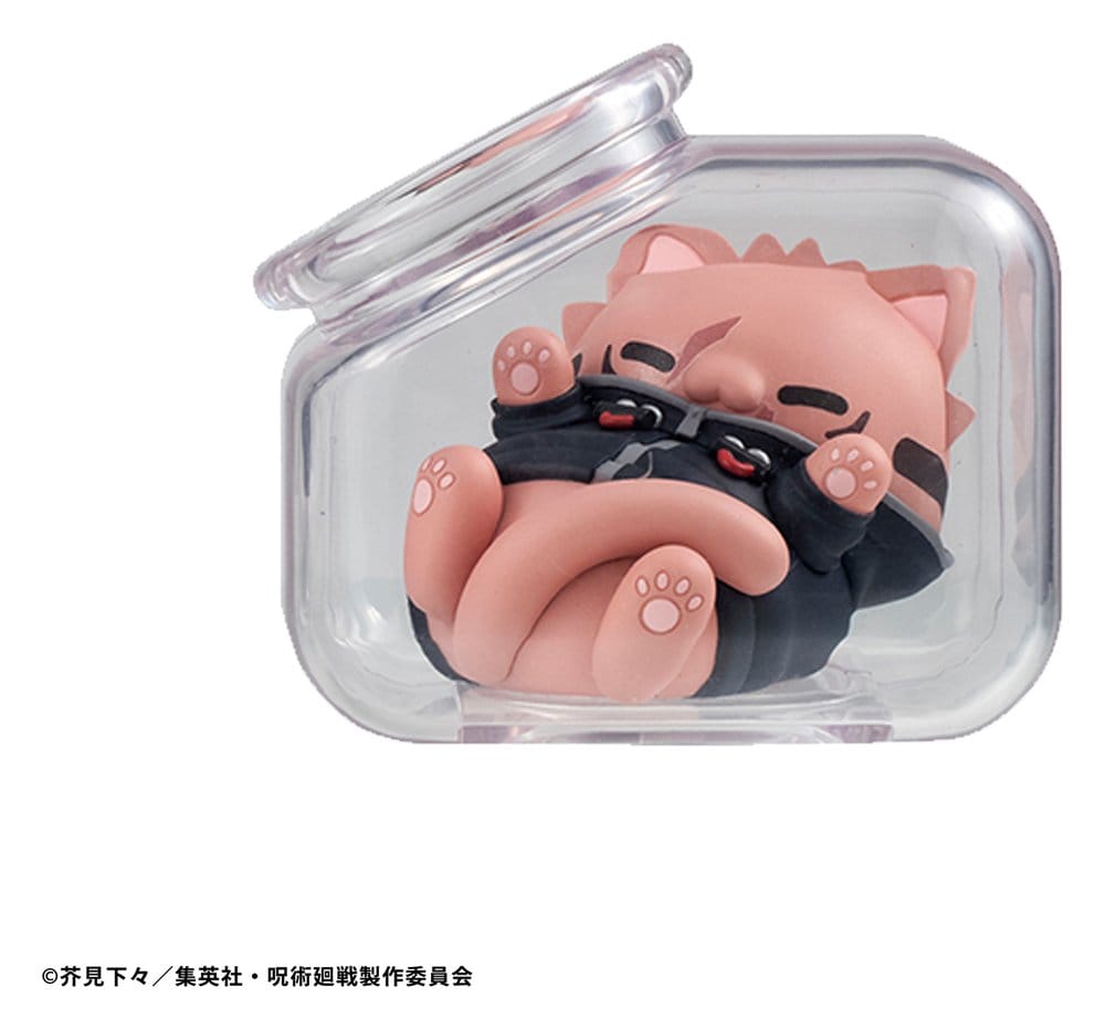 Jujutsu Kaisen Mega Cat Project assortiment trading figures Good Night Jujutsu Cats 7 cm (6)