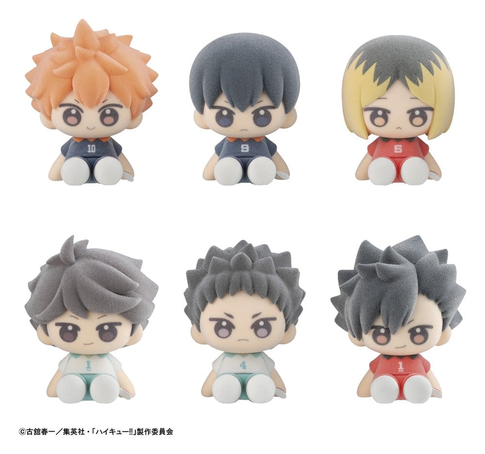 Haikyu!! Blind Box présentoir figurines mini Nuippo 6 cm (6)