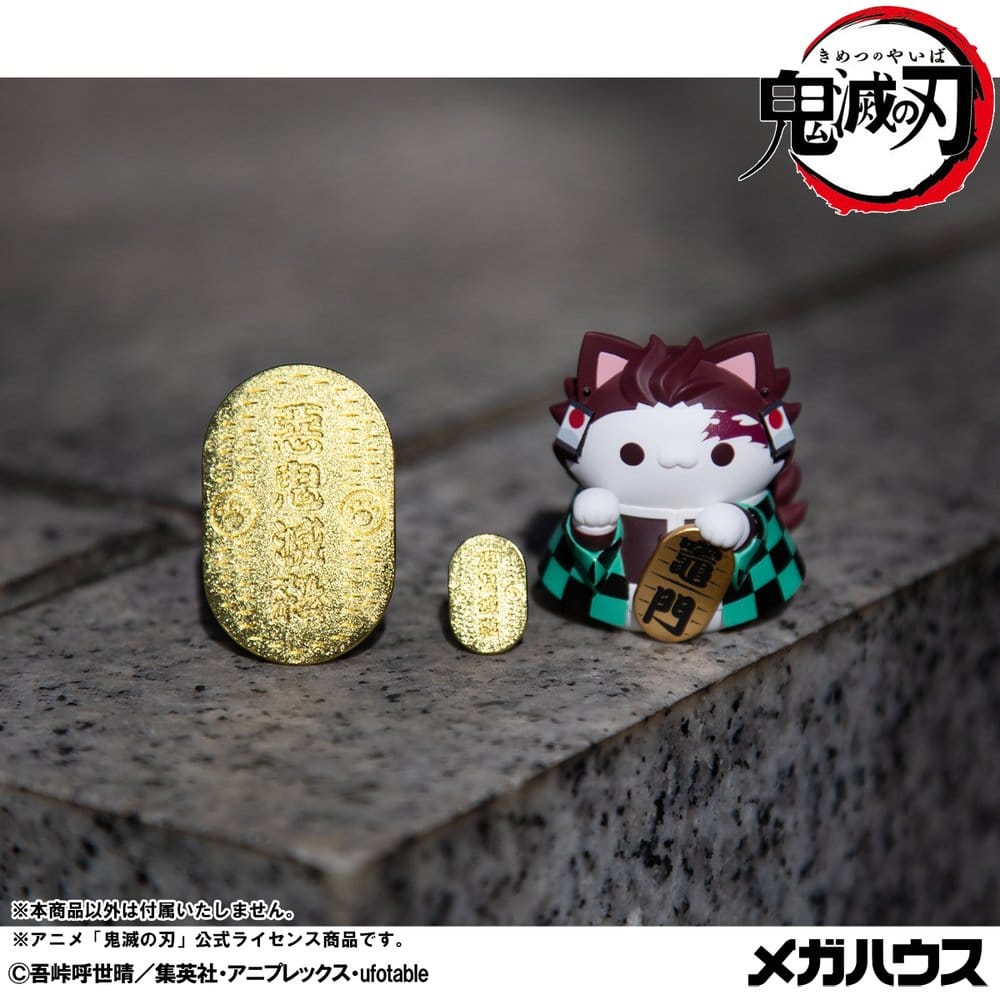 Demon Slayer: Kimetsu no Yaiba Mega Cat Project pack de 8 figurines PVC 6 cm (with gift)