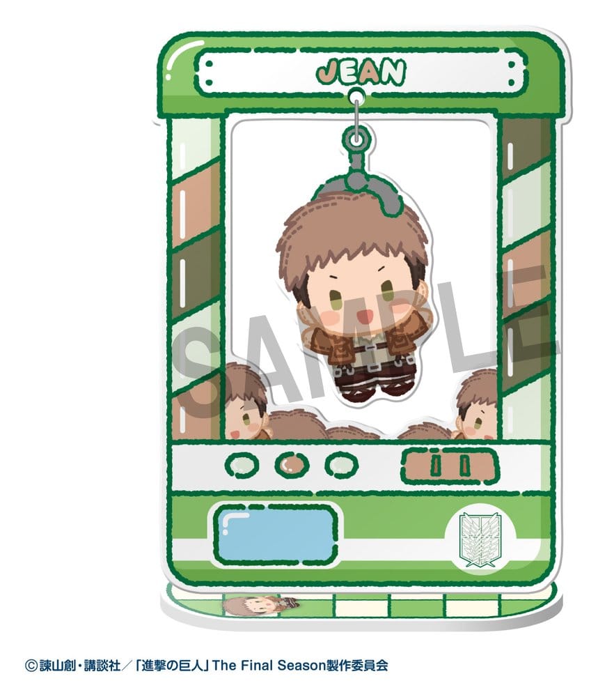 Attack on Titan assortiment boîte-mystère figurines acrylique Chara Catcher 9 cm (8)