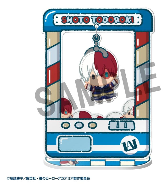 My Hero Academia Chara Catcher figurines acrylique 10 cm Vol.2 assortiment boîte-mystère (8) (Repeat)