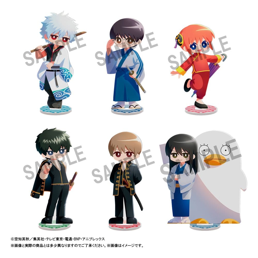 Gintama Irusta mini-figurines 10 cm assortiment boîte-mystère (6) (Repeat)