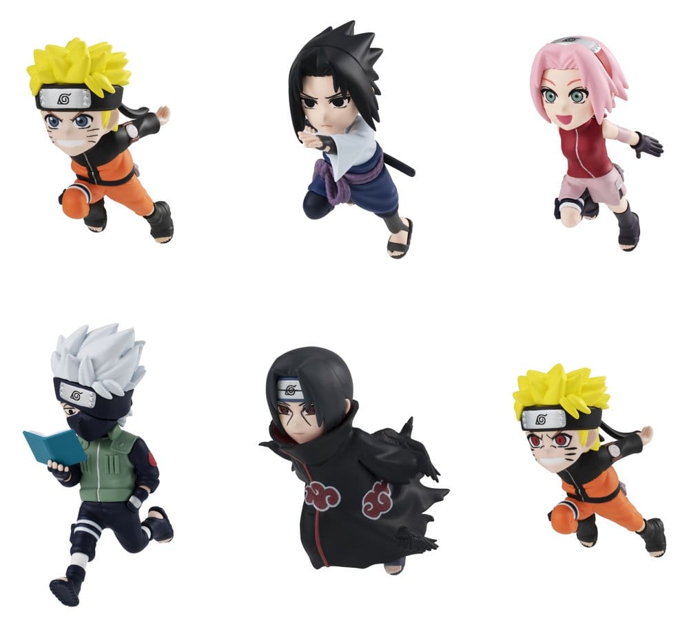 Naruto Shippuden présentoir Blind-Box figurines mini Tobimas 5 cm (6)
