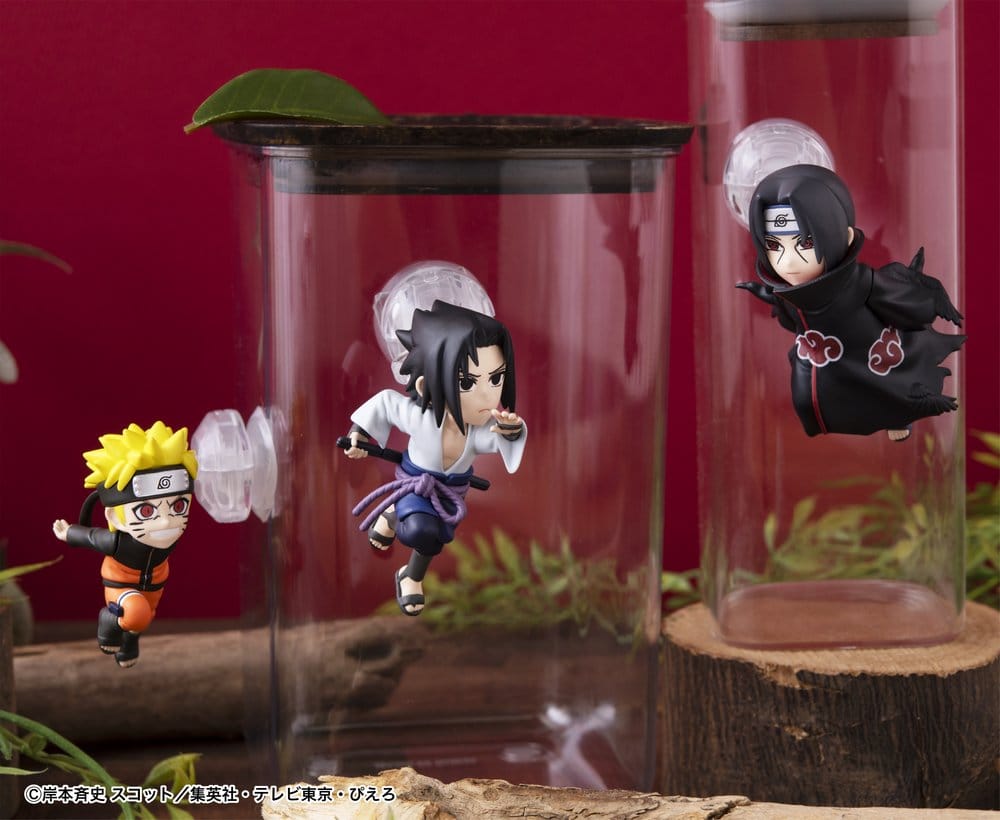 Naruto Shippuden présentoir Blind-Box figurines mini Tobimas 5 cm (6)