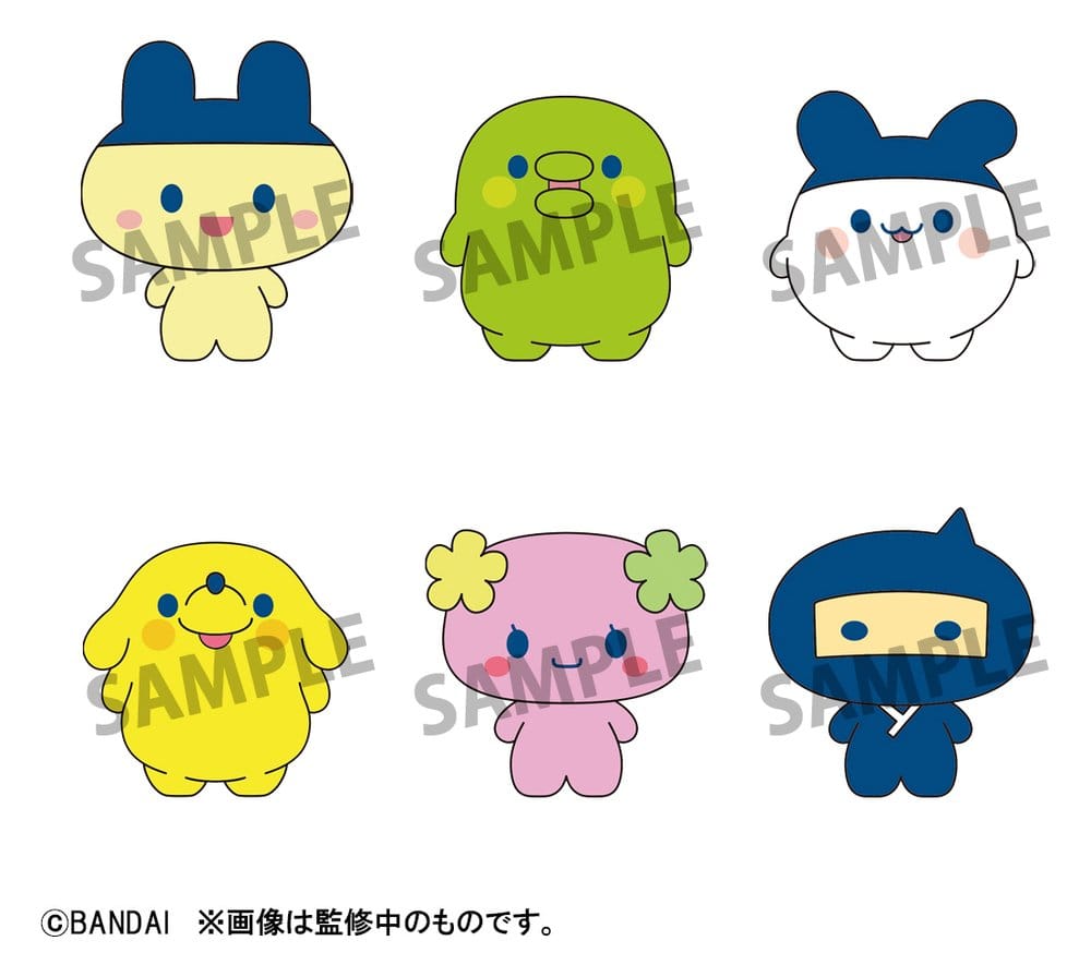 Tamagotchi Blind Box assortiment figurines mini Chokorin Collection 5 cm (6)