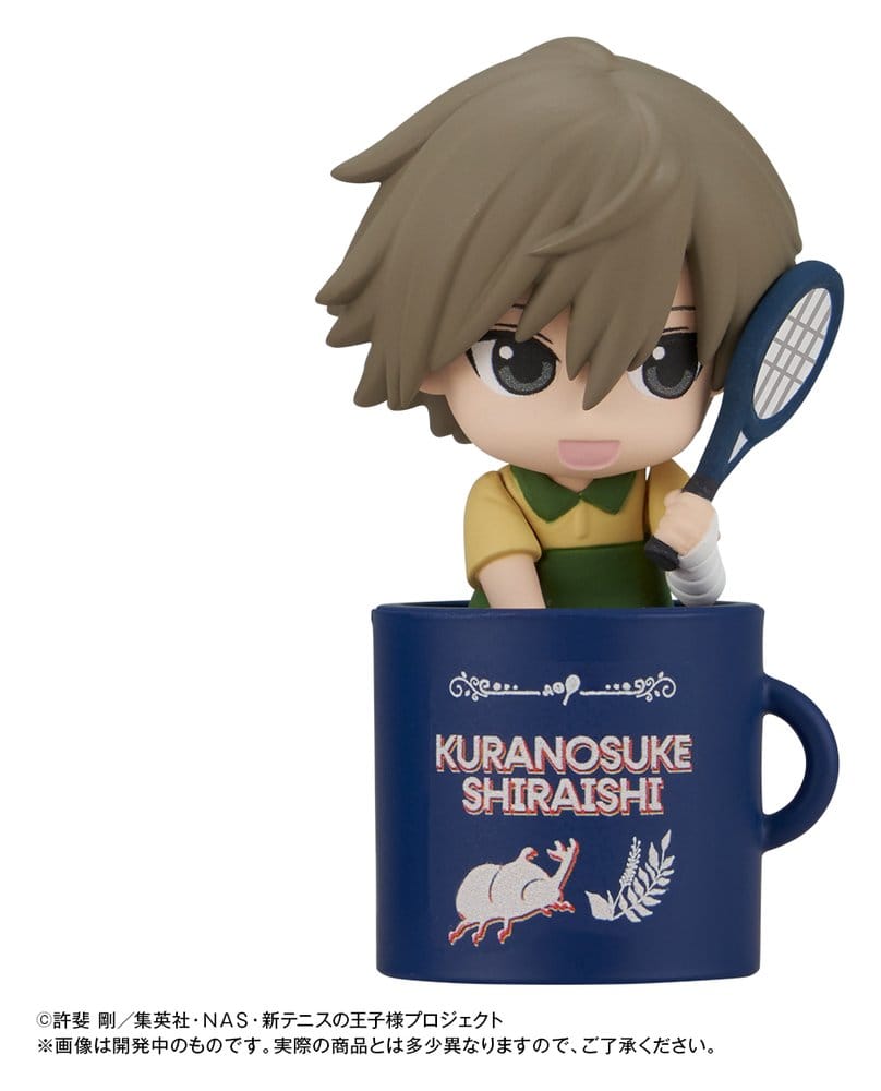 The New Prince of Tennis Blind Box assortiment figurines mini Ochatomo Prince's Tea Time Again! 4 cm (6)