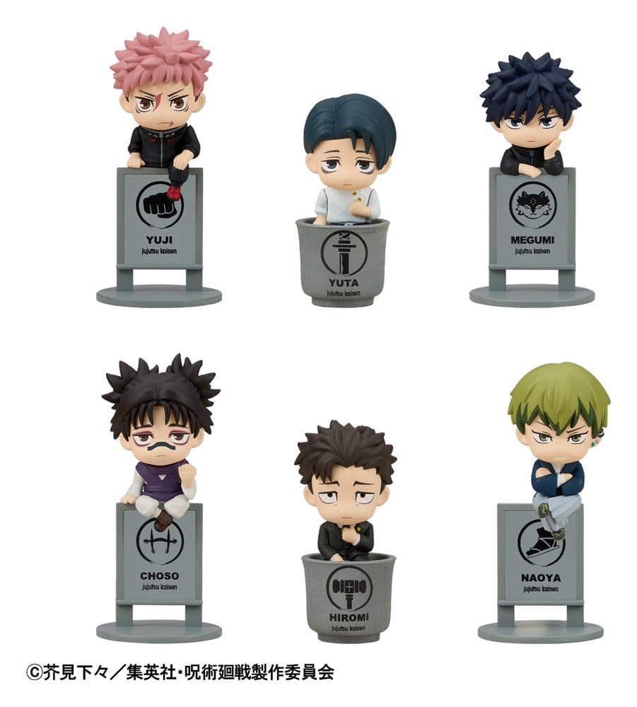 Jujutsu Kaisen Ochatomo Series mini-figurines 4 cm The Culling Game assortiment boîte-mystère (6) (Repeat)