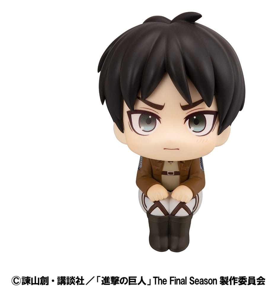 Attack on Titan Lookup figurine PVC Eren Jaeger Grumpy Ver. 11 cm