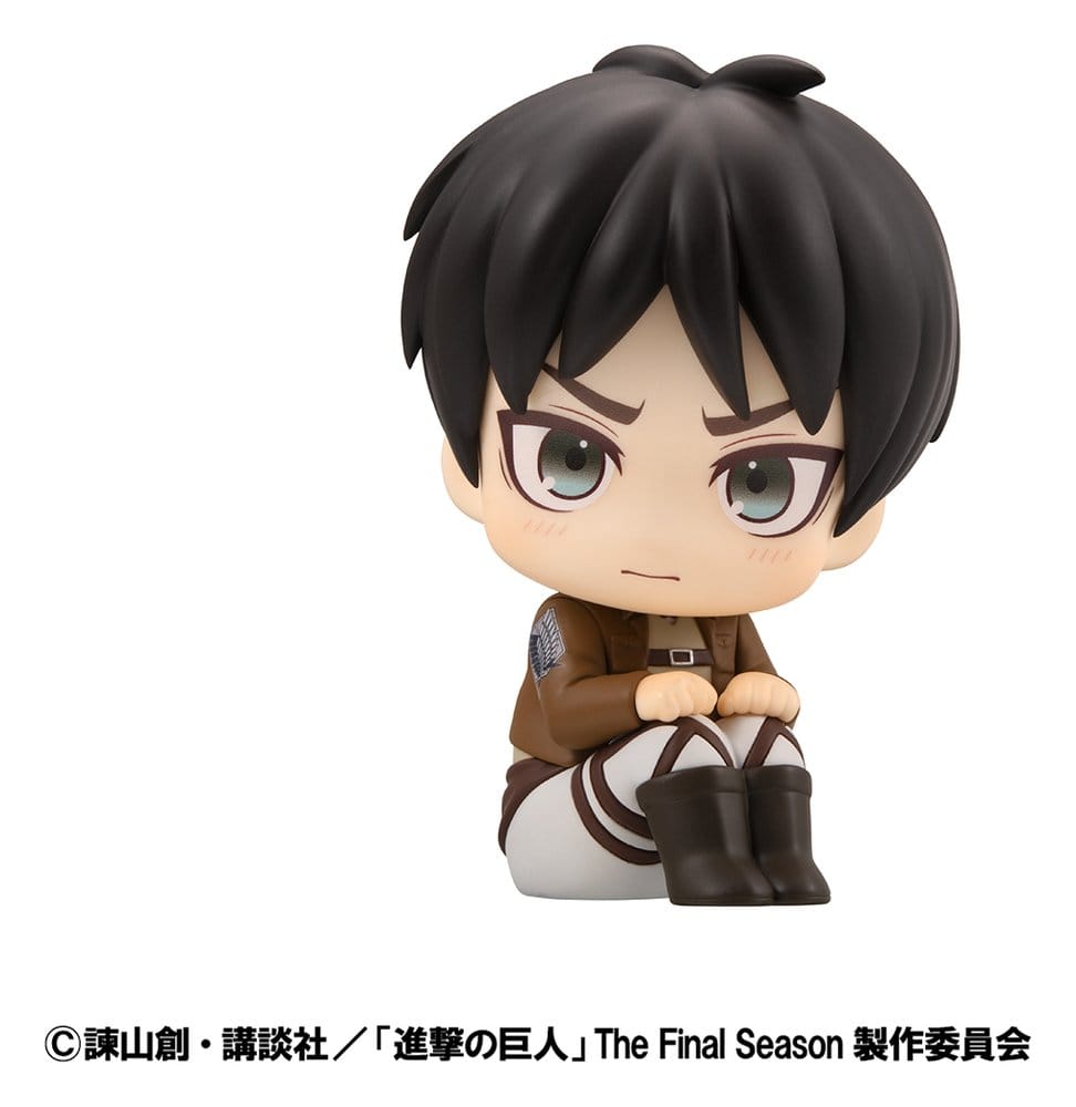 Attack on Titan Lookup figurine PVC Eren Jaeger Grumpy Ver. 11 cm