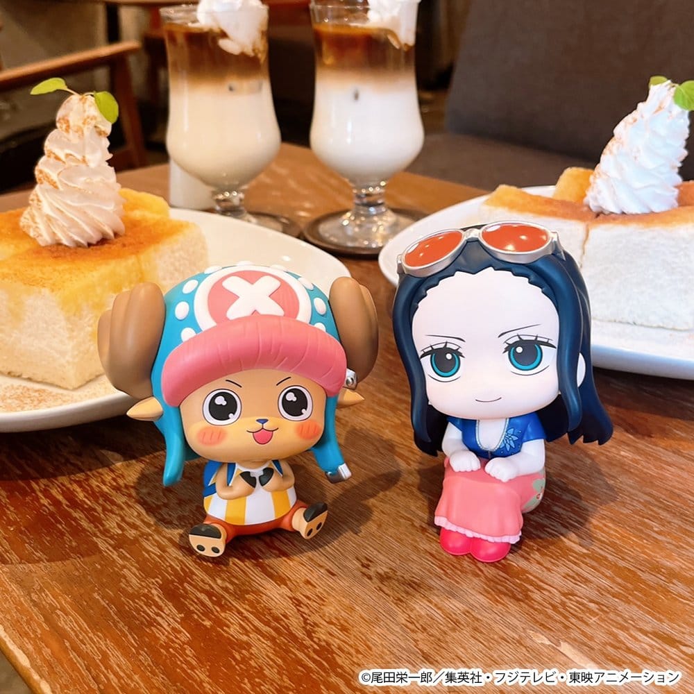 One Piece Lookup pack de 2 figurines PVC Nico Robin & Tony Tony Chopper Excited Ver. 11 cm (with gift)