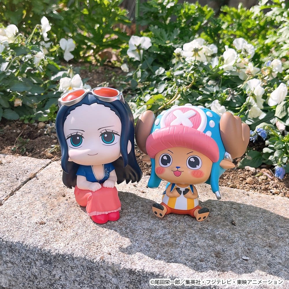 One Piece Lookup pack de 2 figurines PVC Nico Robin & Tony Tony Chopper Excited Ver. 11 cm (with gift)