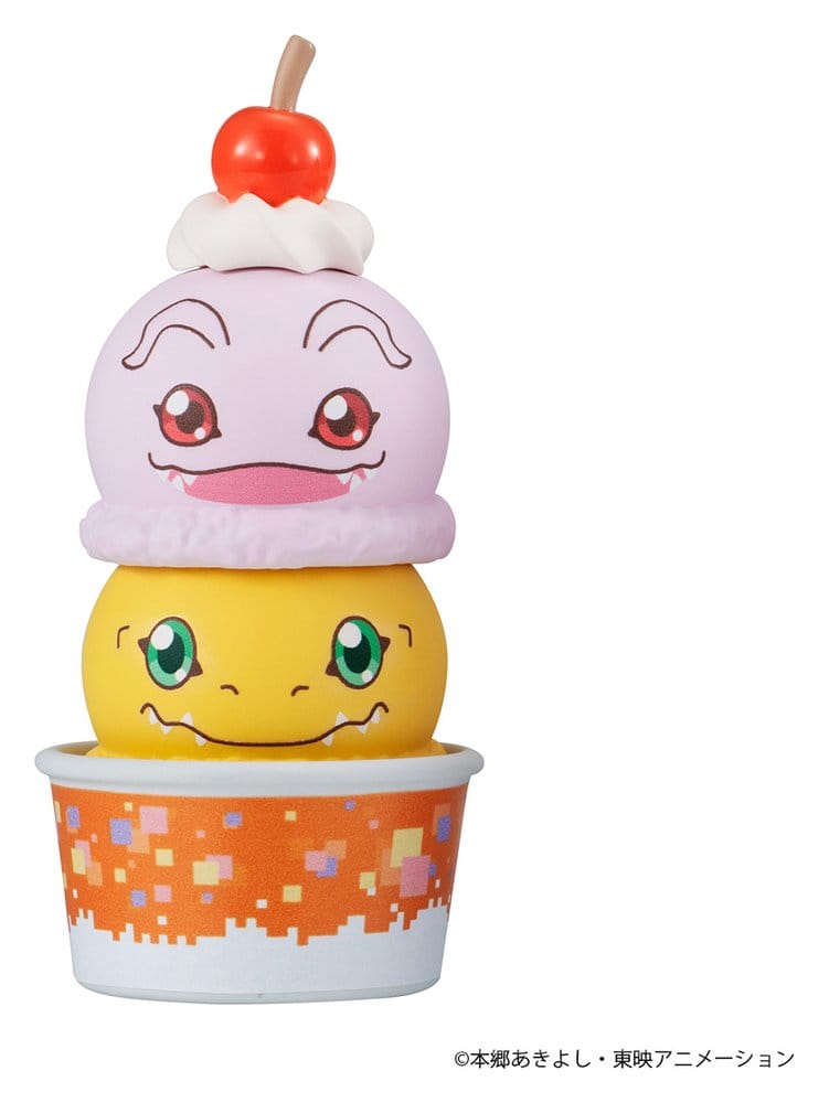 Digimon Adventure Tsumichen Stack up & Change mini-figurines 8 cm assortiment boîte-mystère (8) (Repeat)