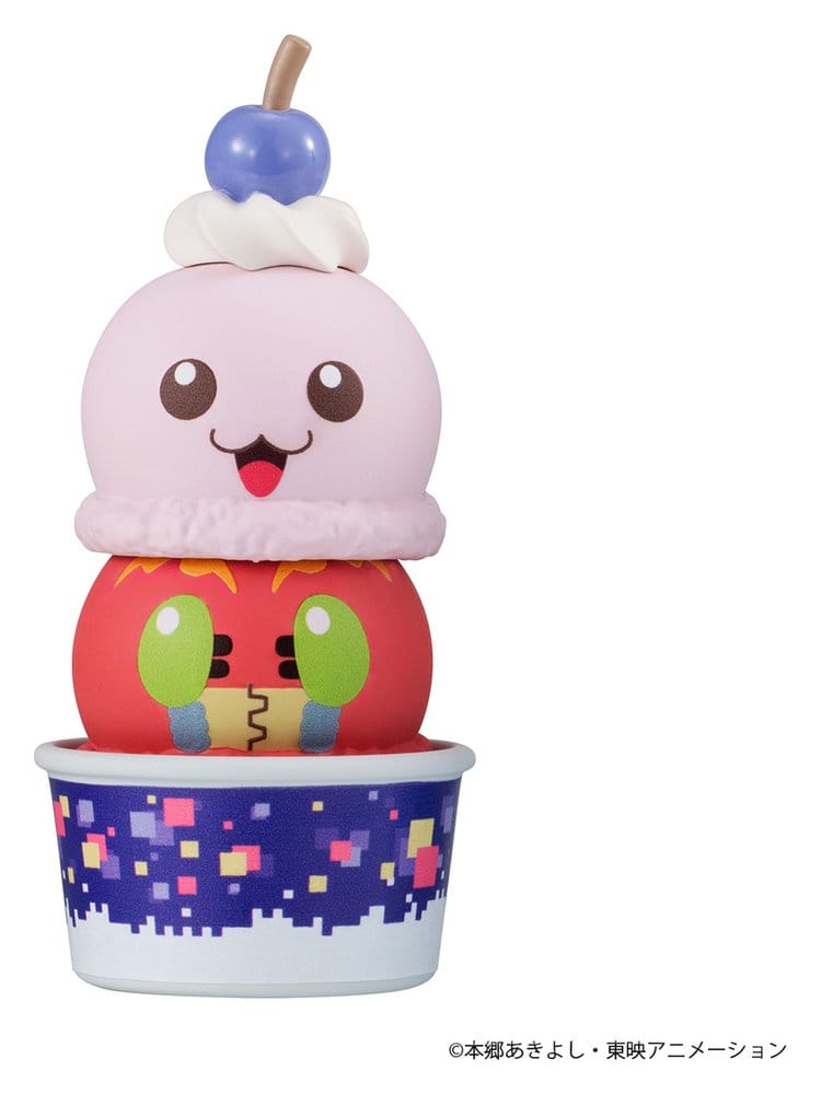 Digimon Adventure Tsumichen Stack up & Change mini-figurines 8 cm assortiment boîte-mystère (8) (Repeat)