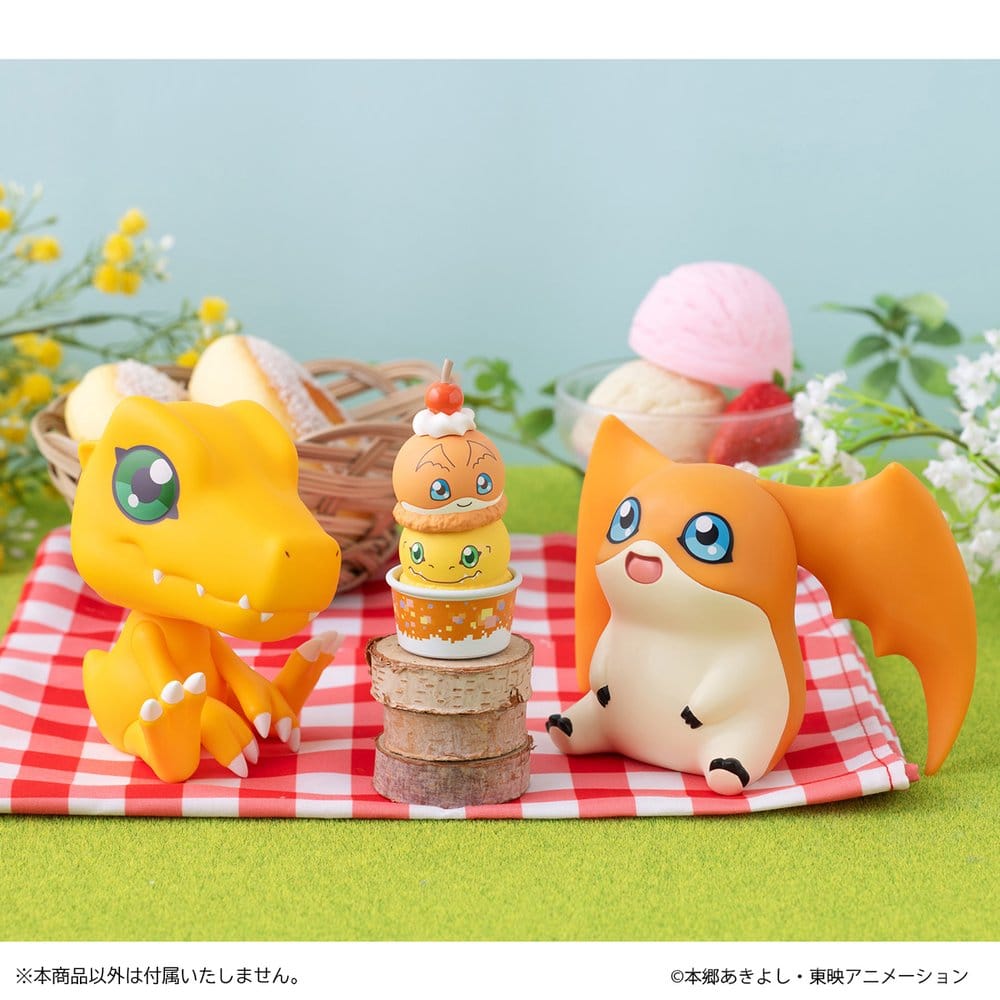 Digimon Adventure Tsumichen Stack up & Change mini-figurines 8 cm assortiment boîte-mystère (8) (Repeat)