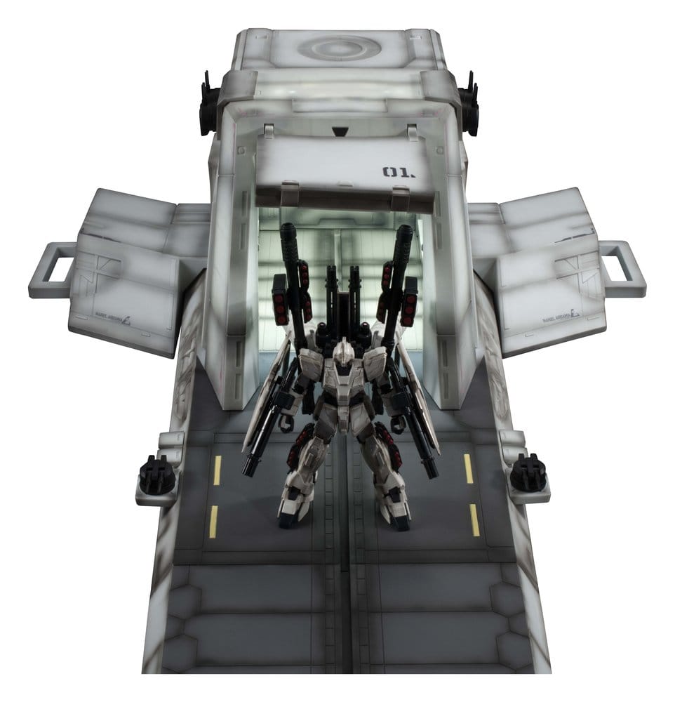 Gundam Unicorn diorama 1/144 Scale Realistic Model Series Nahel Argama Catapult Deck (UC ver.) 138 cm