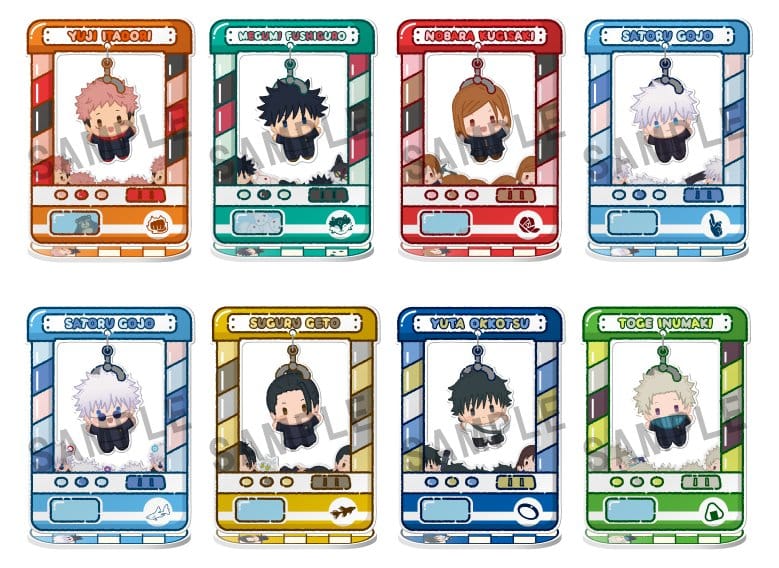 Jujutsu Kaisen Blind Box assortiment figurines acrylique Chara Catcher Anime 5th Anniversary 9 cm (8)