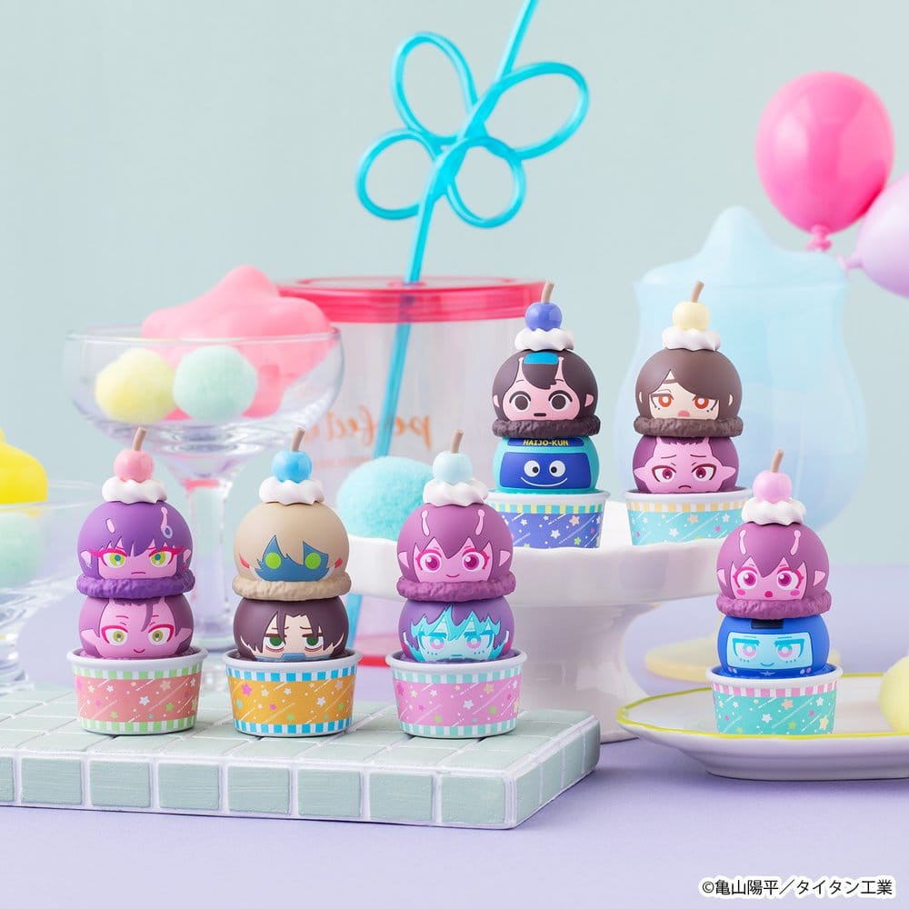 Milky Subway The Galactic Limited Express Blind Box assortiment figurines mini Tsumichen Stack up & Change 8 cm (6)