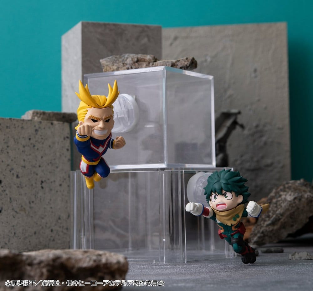 My Hero Academia Blind Boxes présentoir figurines mini Tobimas 5 cm (6)