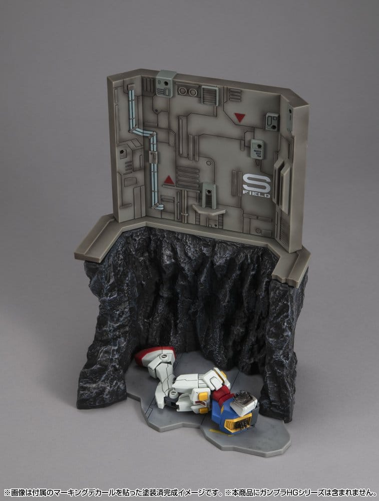 Mobile Suit Gundam Realistic Model Series diorama G Structure GS03M Last Shooting (material color edition)