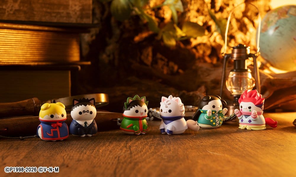 Hunter x Hunter Blind Box assortiment figurines mini Mega Cat Project Nyanter x Nyanter Hunter x Cat 3 cm (8)