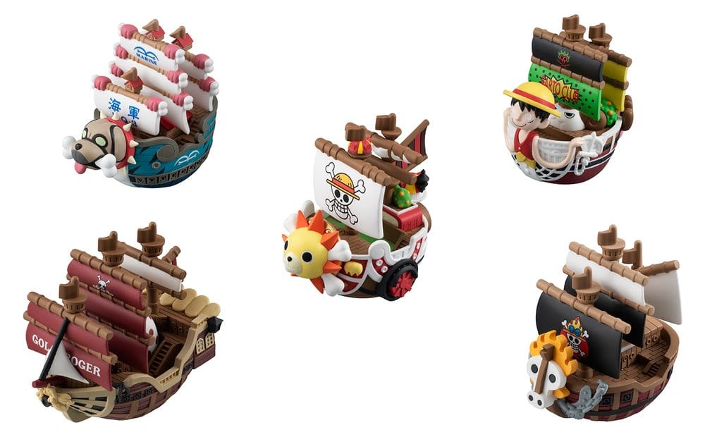 One Piece YuraColle Series figurines mini Grand Line Collection Set Vol.3 6 cm