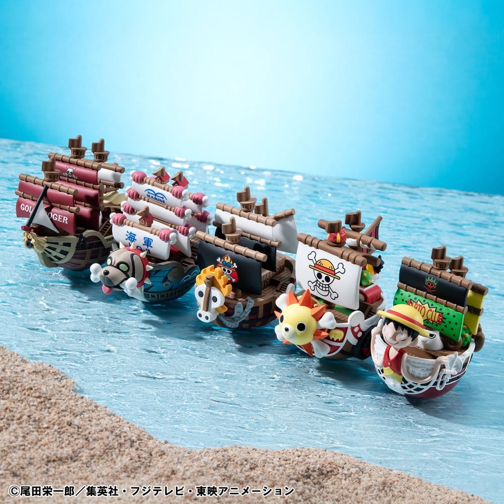 One Piece YuraColle Series figurines mini Grand Line Collection Set Vol.3 6 cm
