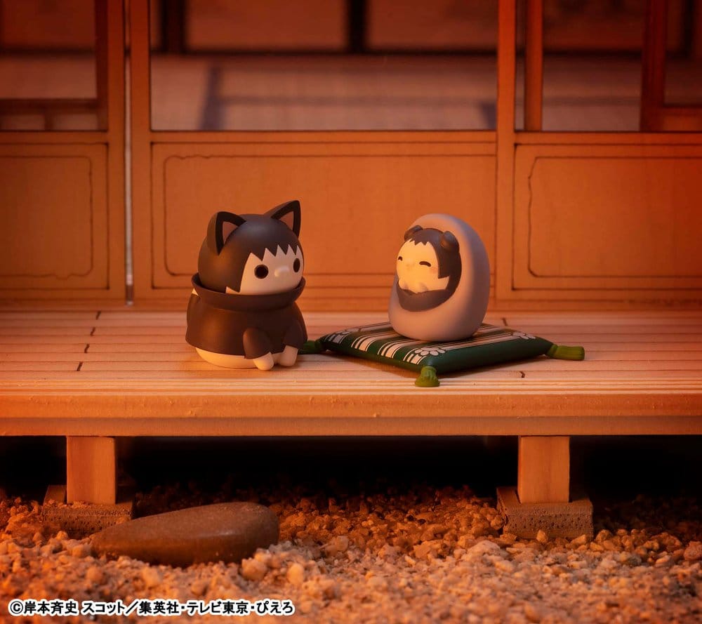 Naruto Shippuden Blind Box présentoir figurines mini Mega Cat Project Nyaruto! Once upon a time in Konoha village 3 cm (8) (Repeat)