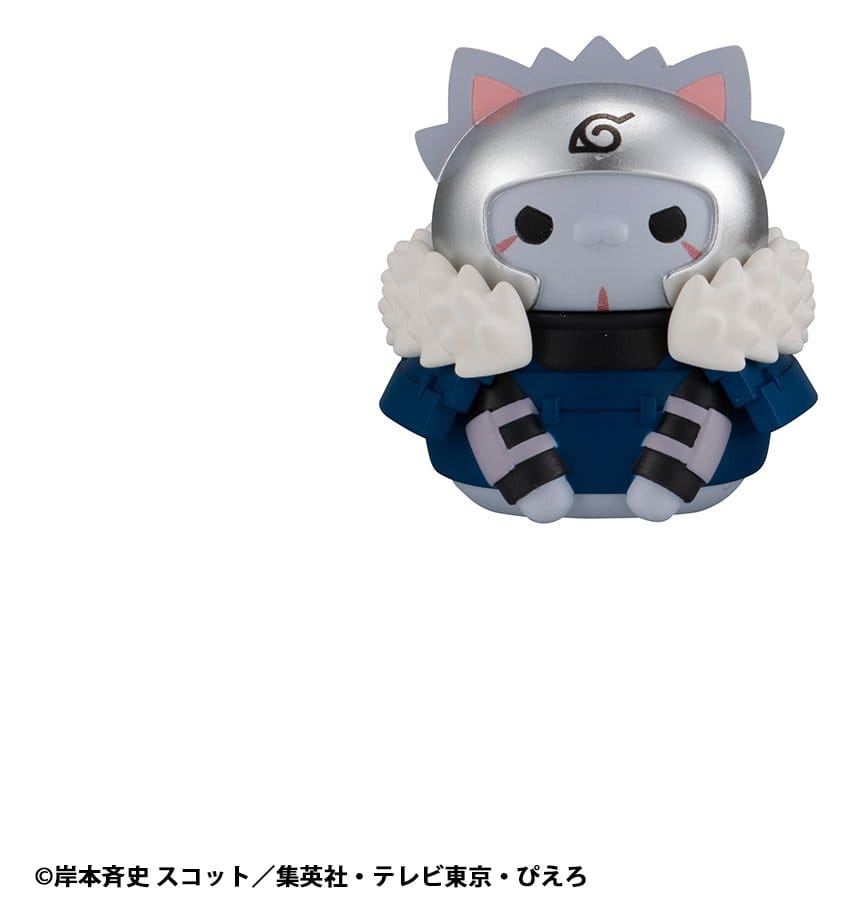 Naruto Shippuden Blind Box assortiment figurines mini Mega Cat Project Nyaruto! The bond between master and disciple ver. (8) (Repeat)