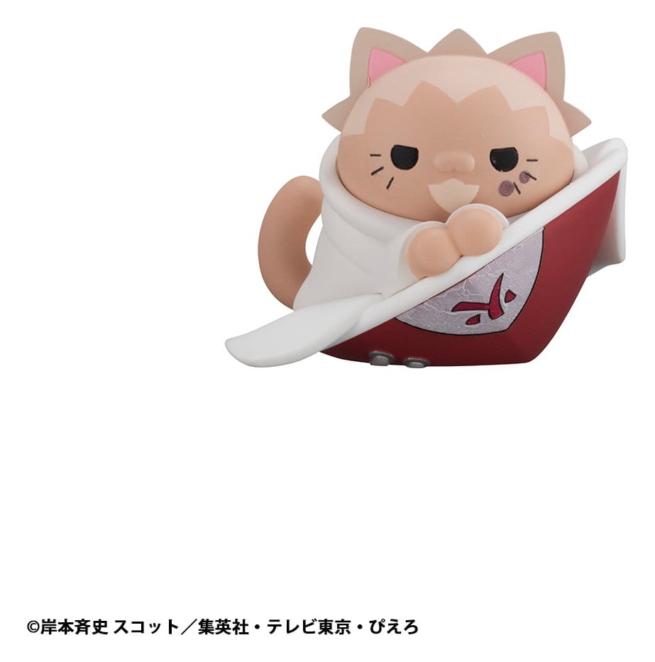 Naruto Shippuden Blind Box assortiment figurines mini Mega Cat Project Nyaruto! The bond between master and disciple ver. (8) (Repeat)