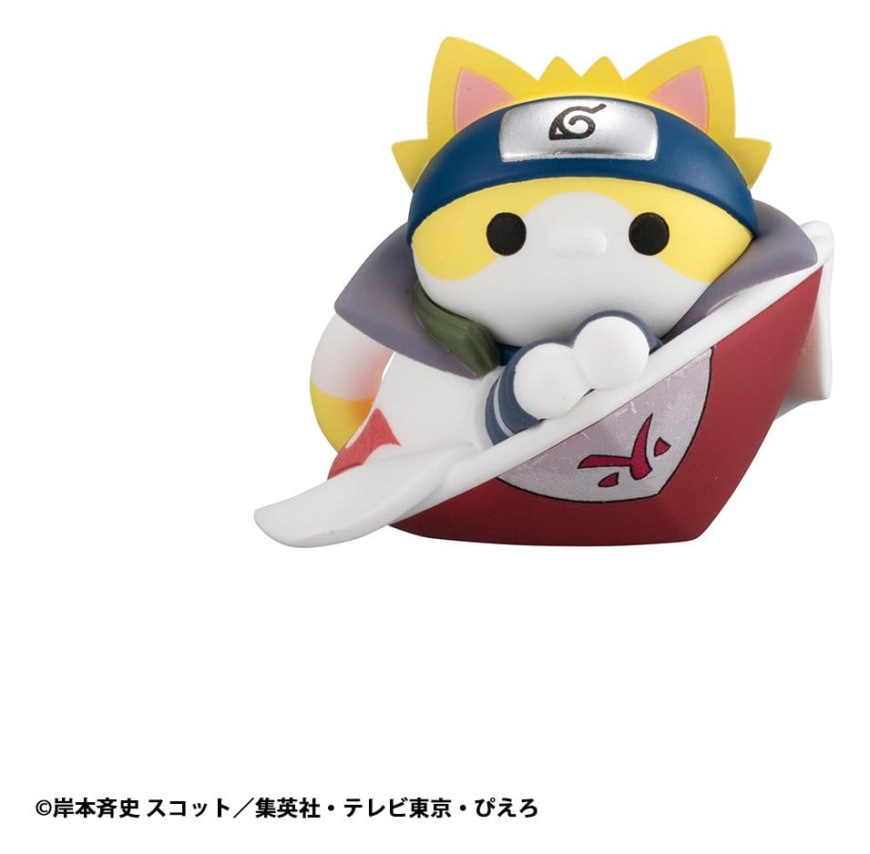 Naruto Shippuden Blind Box assortiment figurines mini Mega Cat Project Nyaruto! The bond between master and disciple ver. (8) (Repeat)