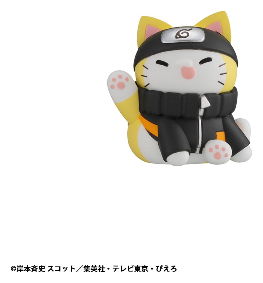 Naruto Shippuden Blind Box assortiment figurines mini Mega Cat Project Nyaruto! The bond between master and disciple ver. (8) (Repeat)