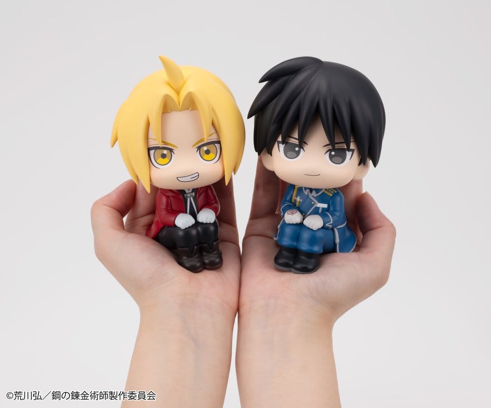 Fullmetal Alchemist pack 2 figurines PVC Look Up Edward Elric & Roy Mustang 11 cm (with gift)