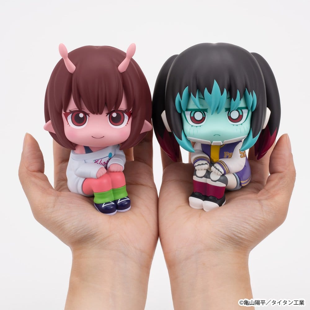 Milky Subway The Galactic Limited Express pack 2 figurines PVC Look Up Chiharu & Makina 11 cm (with gift)