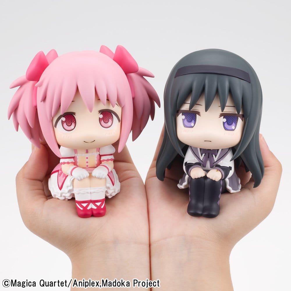 Puella Magi Madoka Magica pack 2 figurines PVC Look Up Madoka Kaname & Homura Akemi 11 cm (with gift)