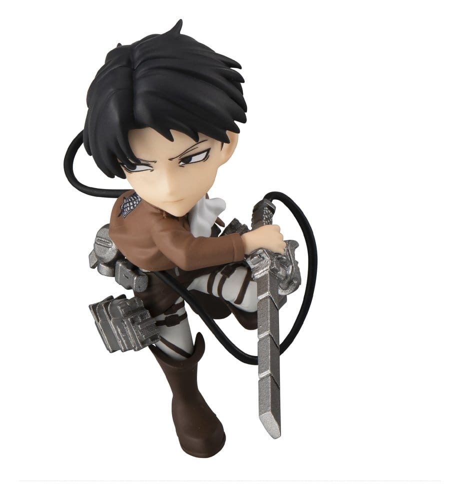 Attack on Titan Tobimas figurines mini Pack de 6 (with gift)