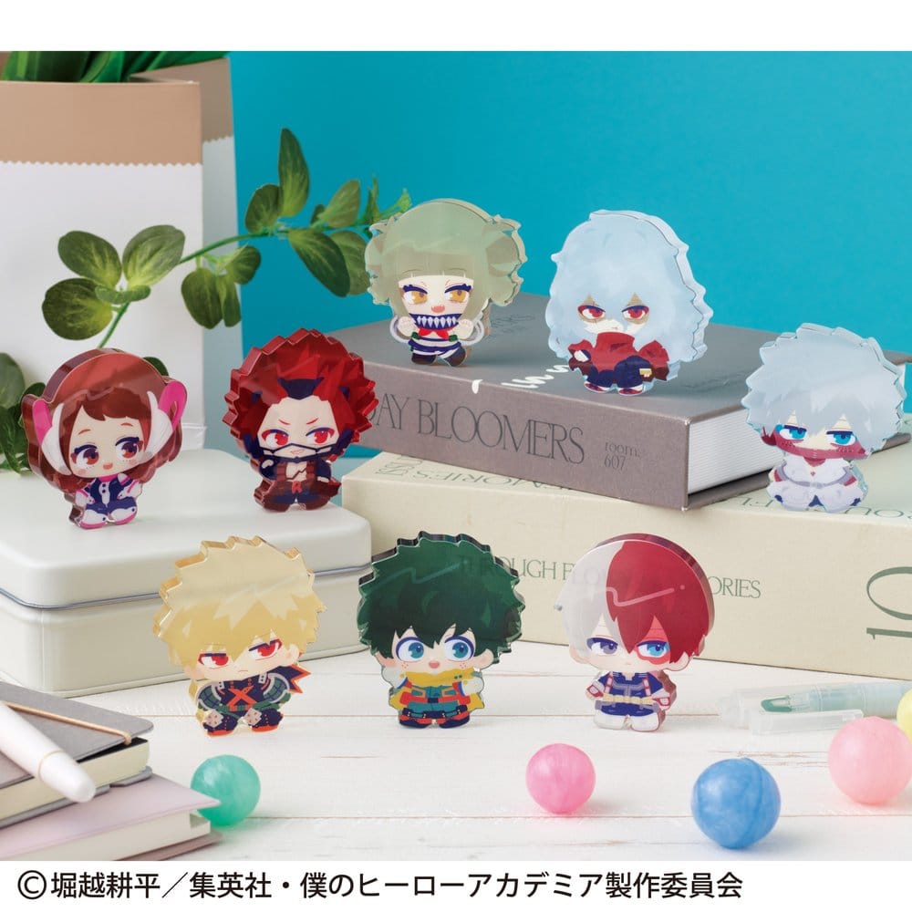 My Hero Academia Blind Box assortiment figurines mini Karakoro Clear Candy (8)